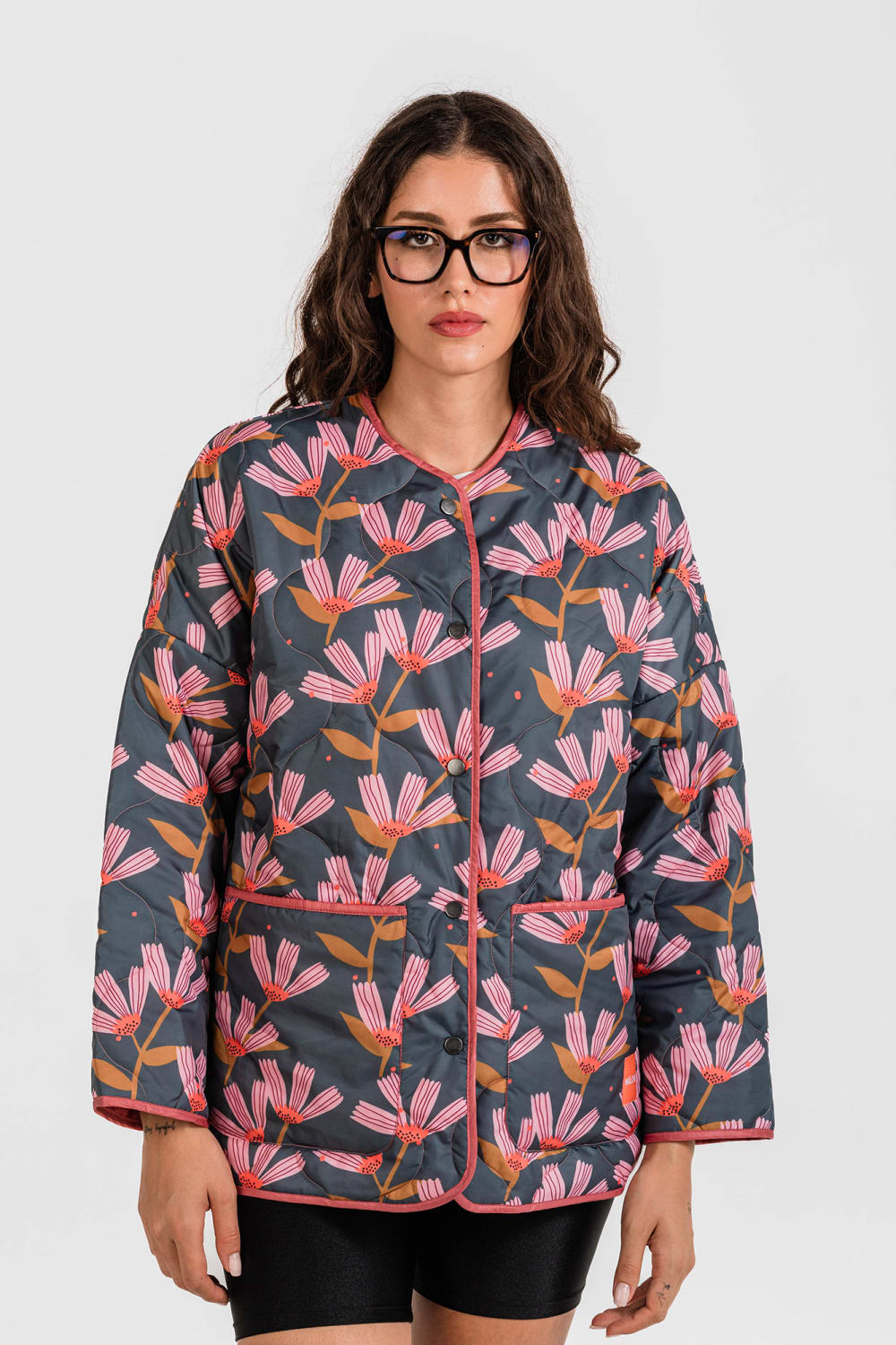 Mâlone Atelier-Quiet Blossom Puffer Ceket-Dış Giyim-7-Milagron.com