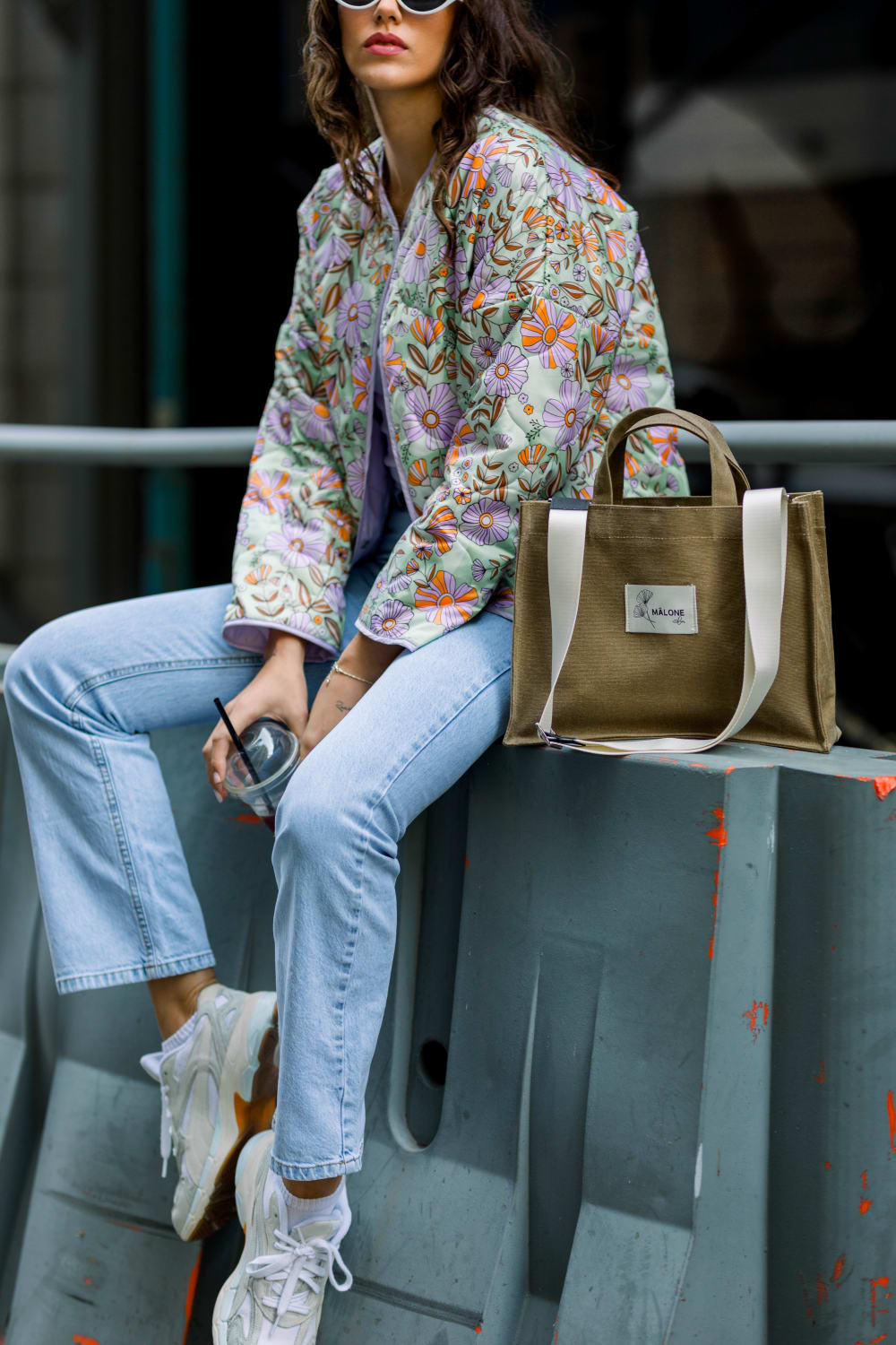 Mâlone Atelier-Retro Garden Puffer Ceket-Dış Giyim-1-Milagron.com