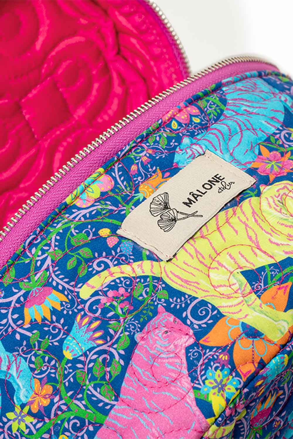 Mâlone Atelier-Tigers Kozmetik Çantası-Bavul & Seyahat Çantası-2-Milagron.com