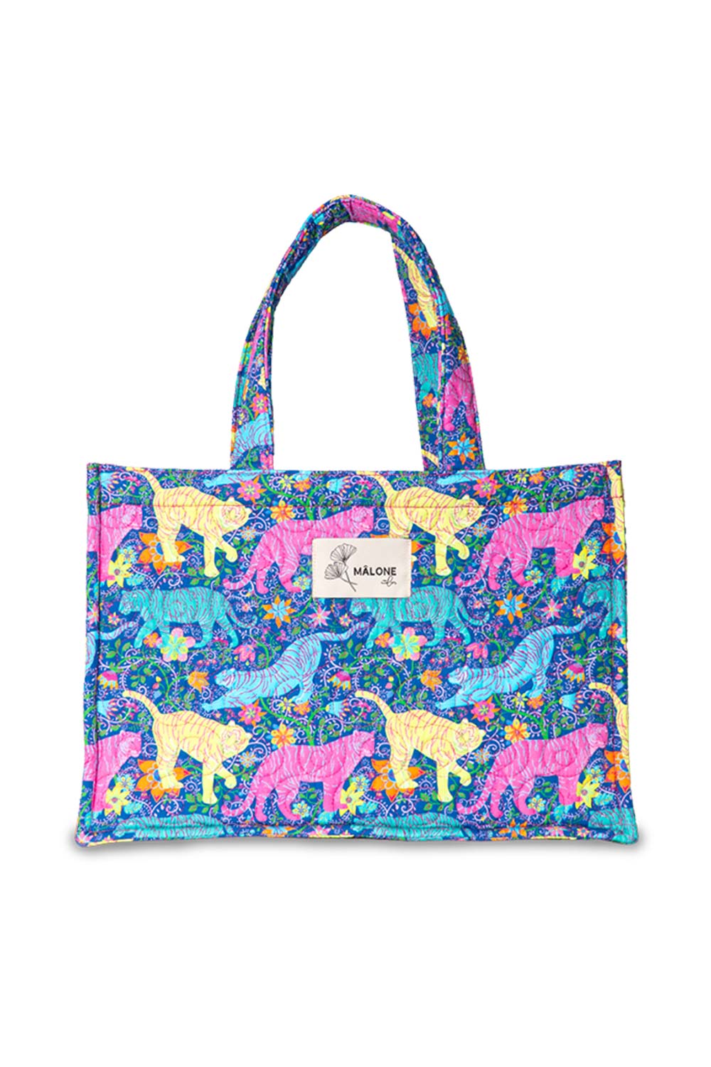 Mâlone Atelier-Tigers Tote Çanta-Omuz Çantası-1-Milagron.com