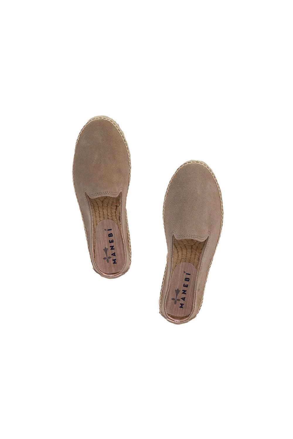 Manebi-Hamptons Double Sole Espadrilles Coco Brown-Espadril-2-Milagron.com