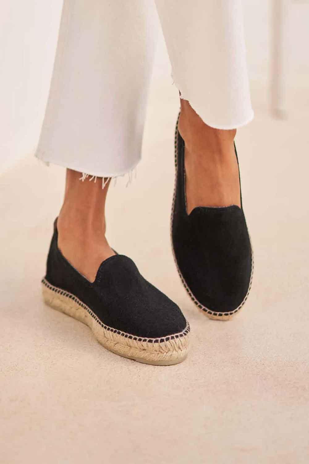 Manebi-Hamptons Espadrilles Black-Espadril-5-Milagron.com