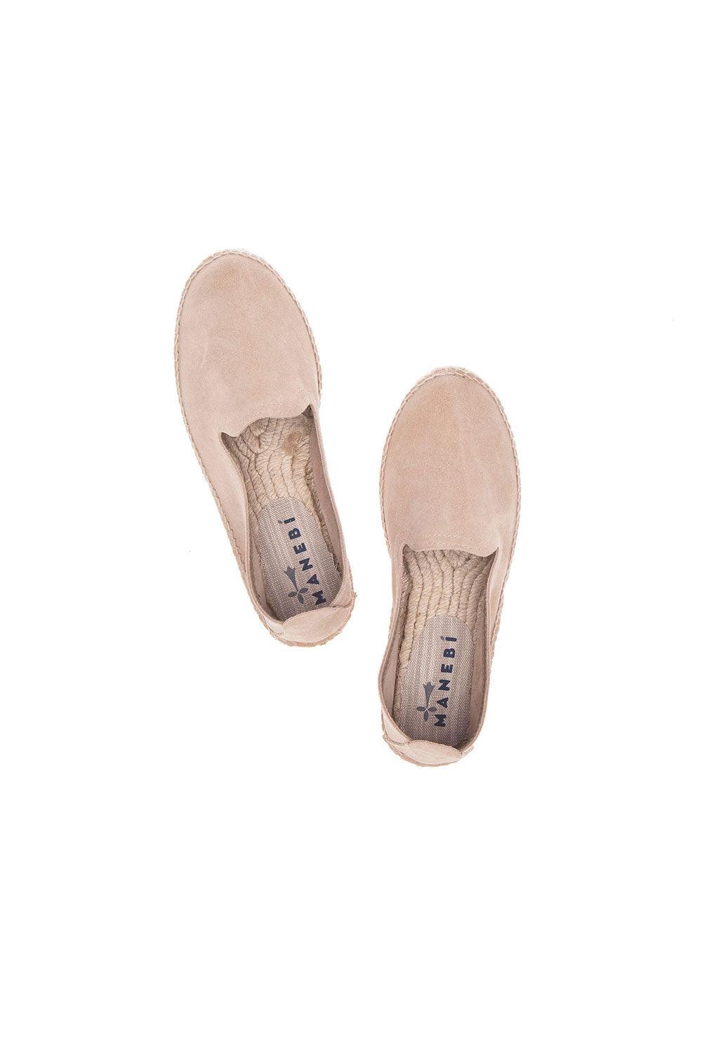 Manebi-Hamptons Espadrilles Champagne Beige-Espadril-3-Milagron.com