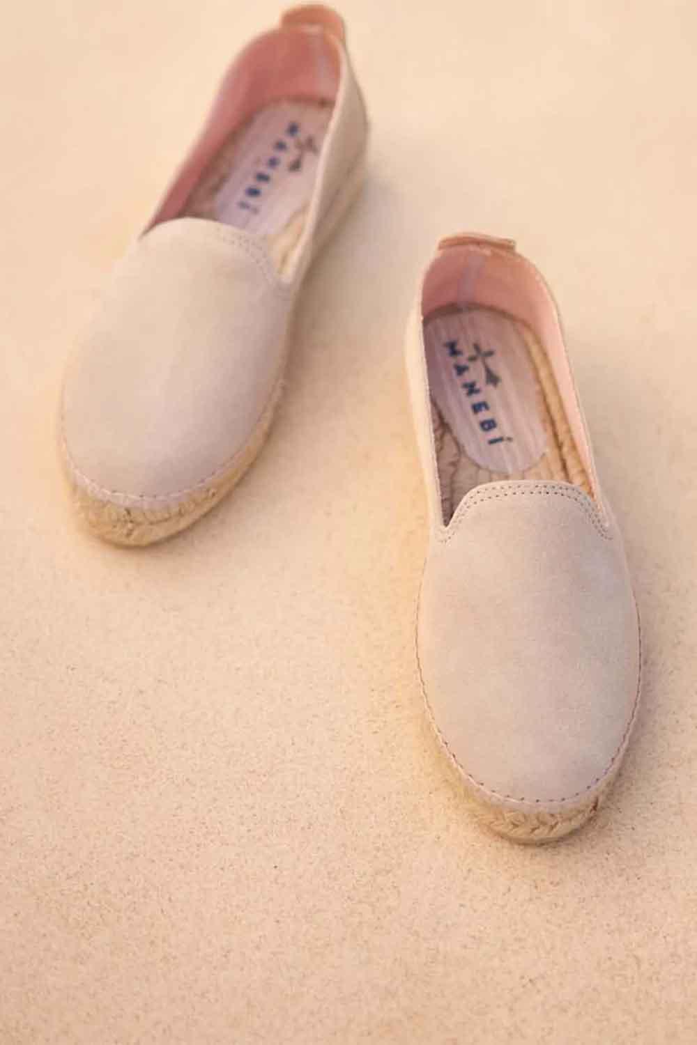 Manebi-Hamptons Espadrilles Champagne Beige-Espadril-5-Milagron.com