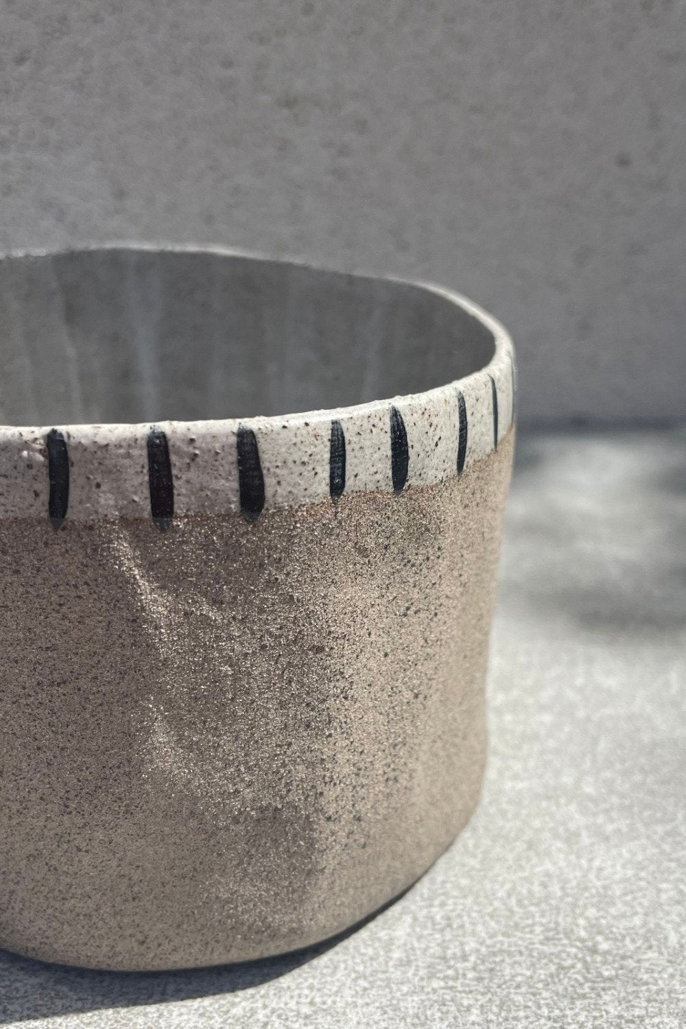 Mangrov-Çizgi Bardak Gri-Bardak-2-Milagron.com