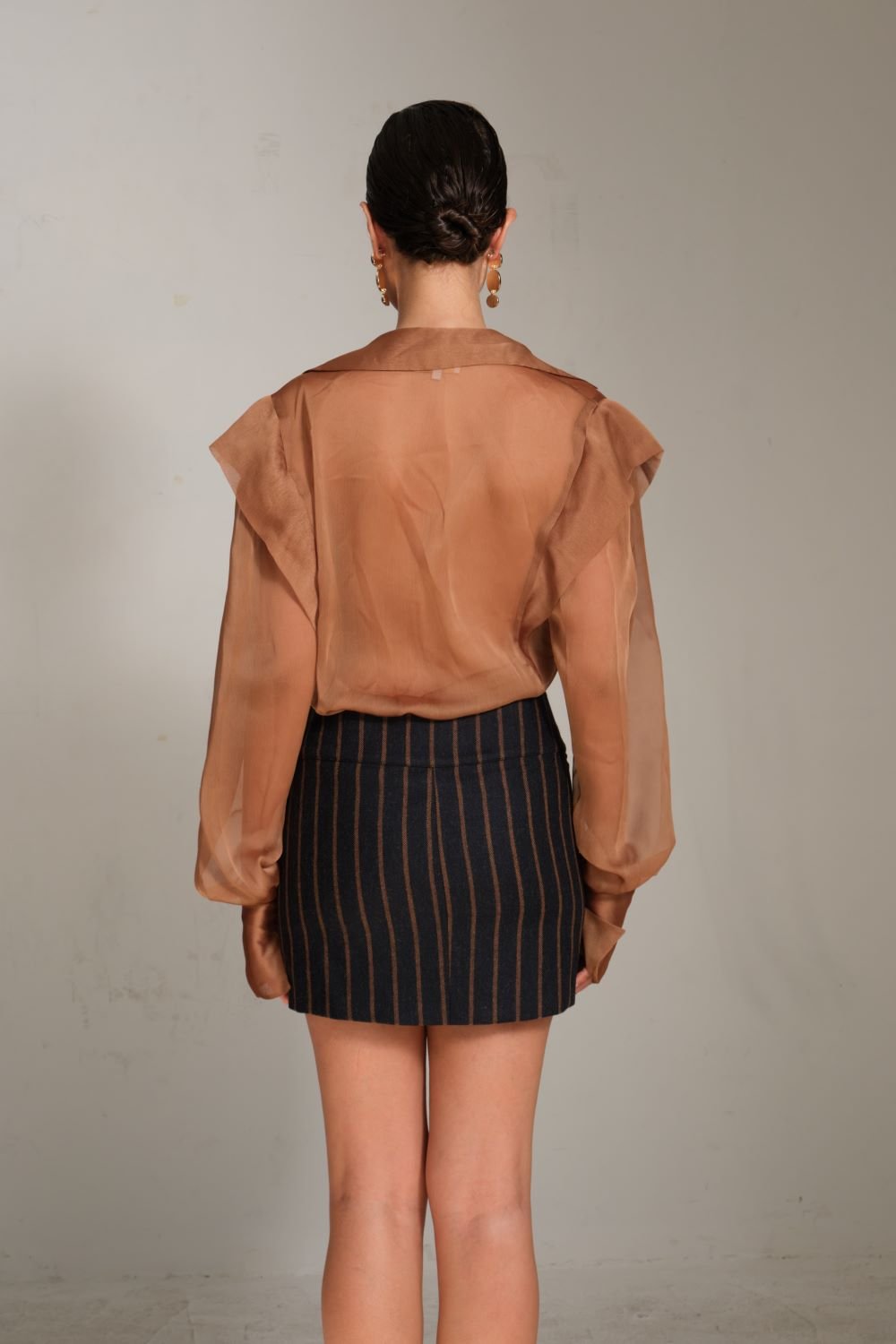 Manshet-Monique Yün Mini Etek-Etek-3-Milagron.com