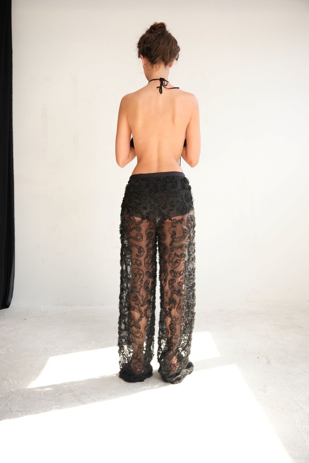 Manshet-Pansy Transparan Pantolon-Pantolon-3-Milagron.com