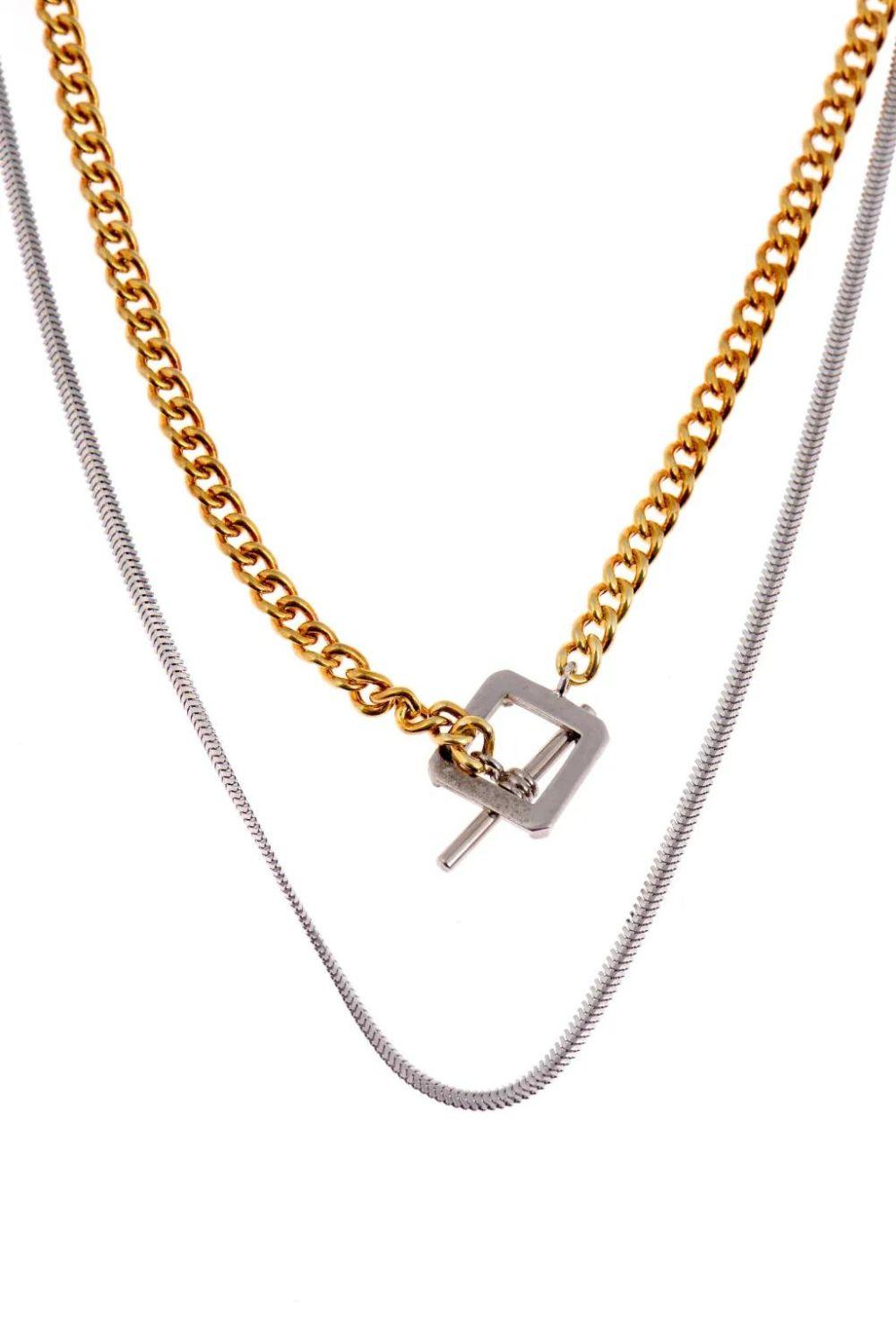 Manus In Mano-Castro Gümüş Kolye-Kolye-1-Milagron.com