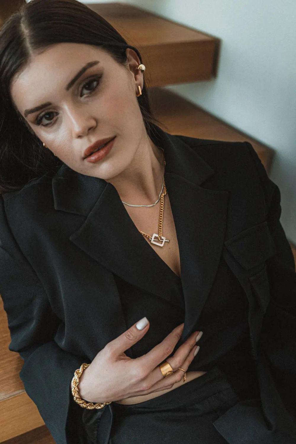 Manus In Mano-Castro Gümüş Kolye-Kolye-2-Milagron.com