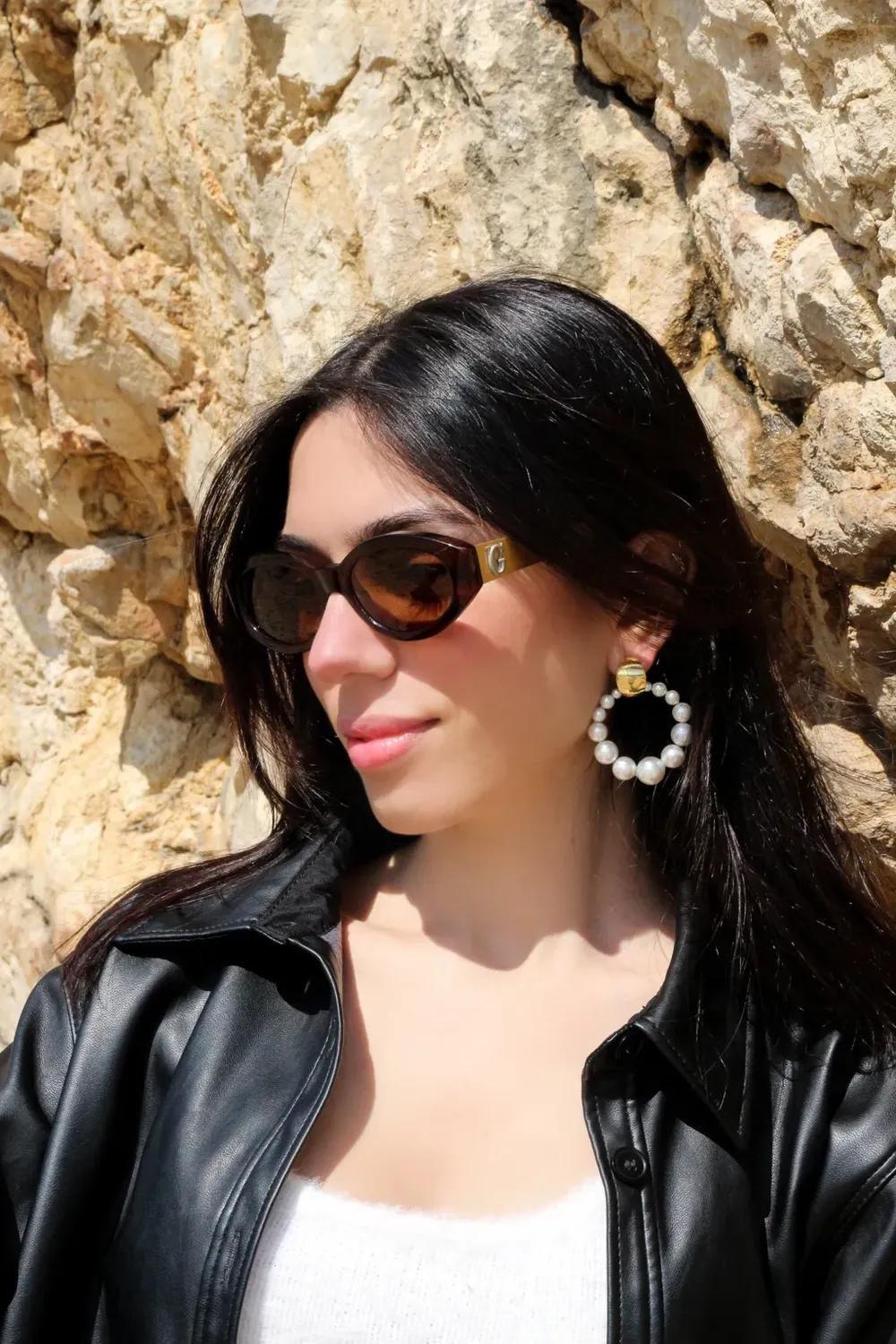 Manus In Mano-Cefalu İnci Halka Gümüş Küpe-Küpe-2-Milagron.com