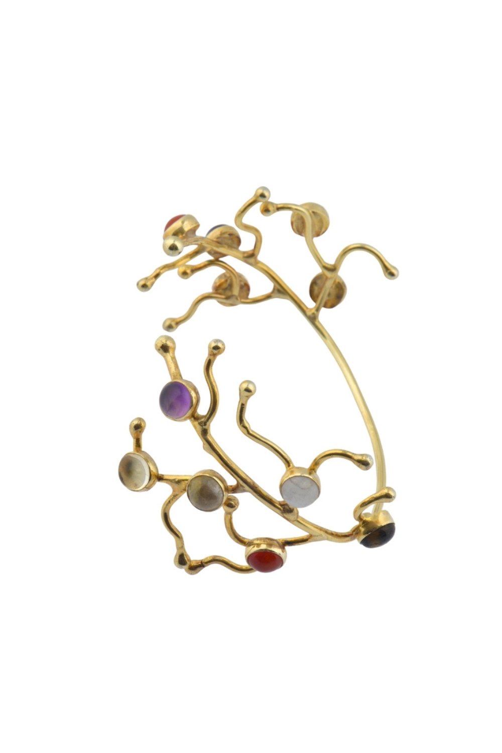 Manus In Mano-Pavlovo Doğal Taş Otantik Gümüş Bilezik-Bileklik-5-Milagron.com