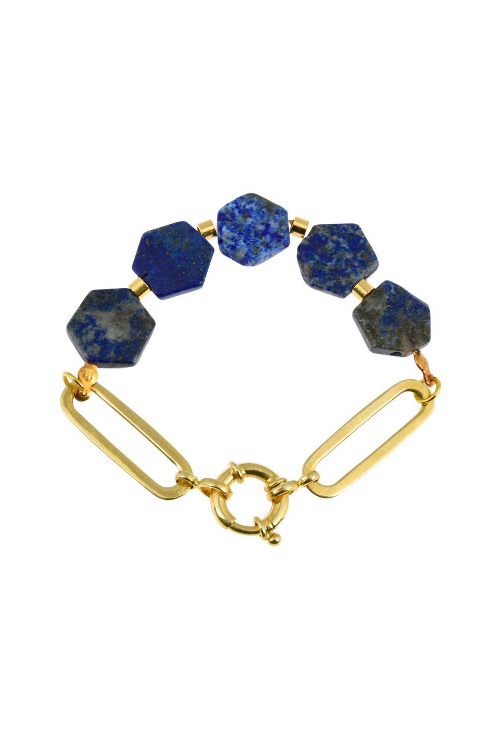 Manus In Mano-Pia Doğal Taş Gümüş Bileklik-Bileklik-1-Milagron.com