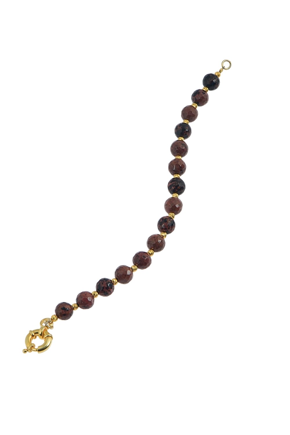 Manus In Mano-Zein Jasper Doğal Taş Gümüş Bileklik - Toprak Elementi-Bileklik-3-Milagron.com