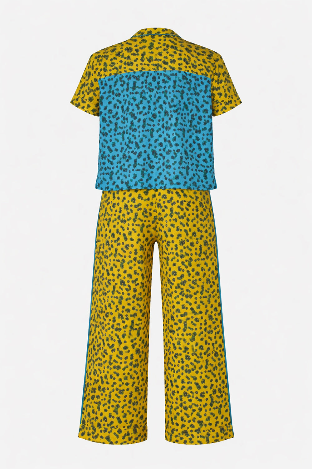 Naomi Çiçekli Vegan Kupra Pj Set - 2