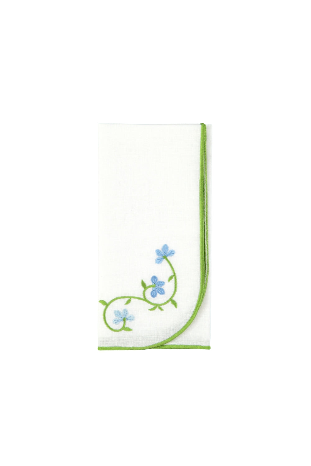 Sılvestre Amerikan Servis & Peçete Seti – Beyaz / Mavi - 4