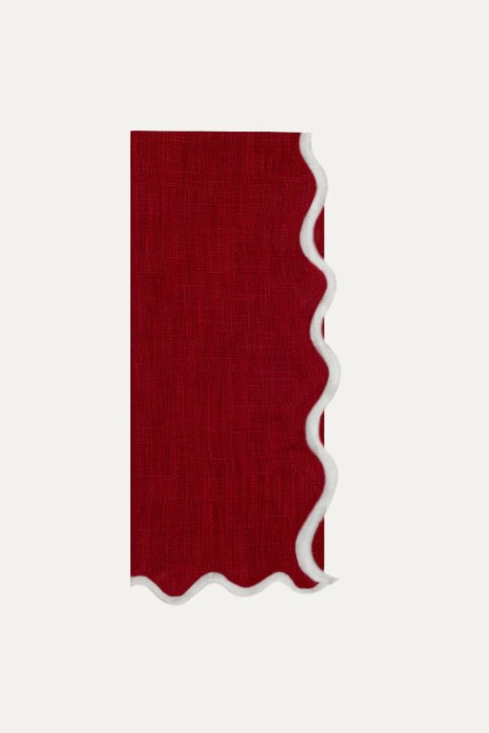 Vila Amerikan Servis Peçete Set Kırmızı Beyaz - 4