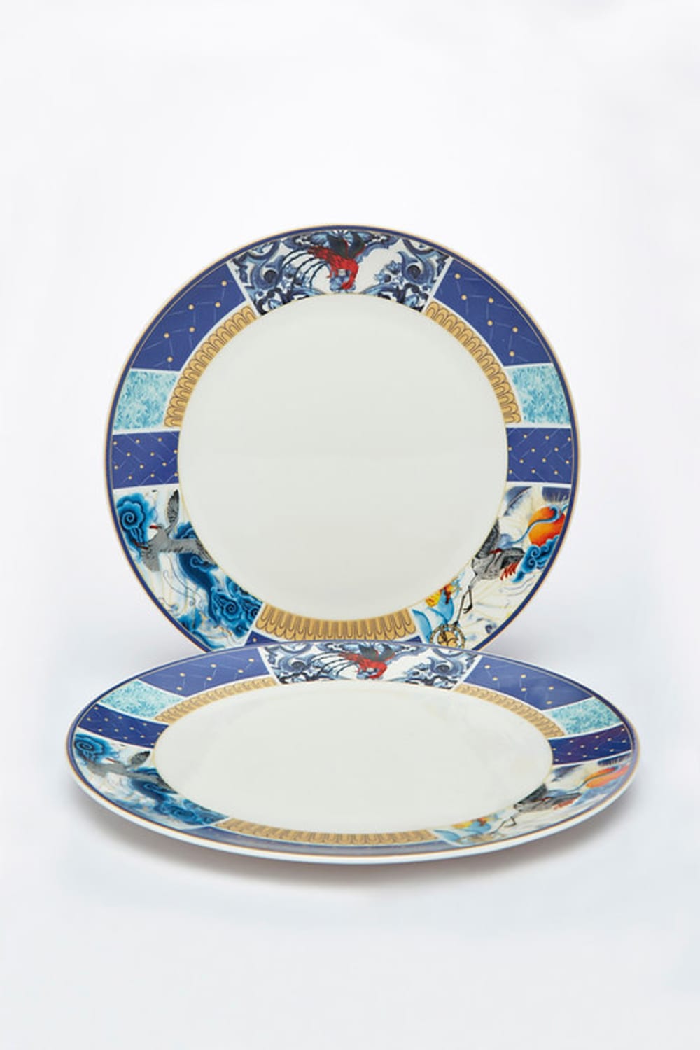 Martius-1001 Night Tales Servis Tabağı 2'Li-Tabak & Kase-2-Milagron.com