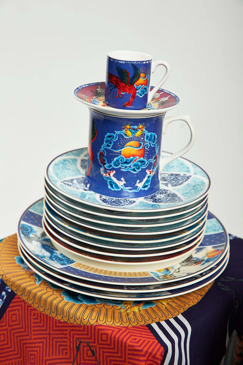 Martius-1001 Night Tales Servis Tabağı 2'Li-Tabak & Kase-5-Milagron.com