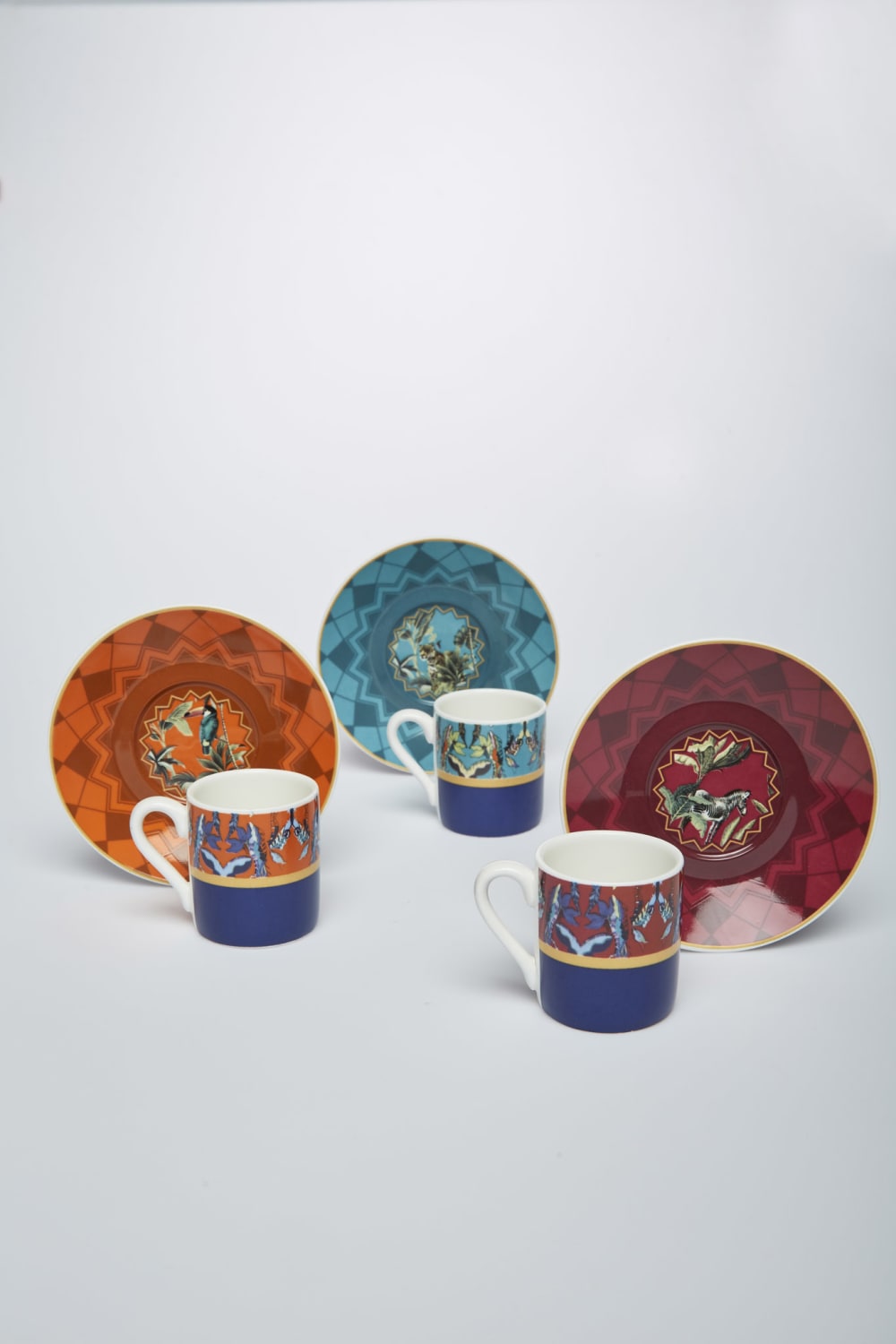 Martius-Martiques 3'Lü Kahve Fincanı-Bardak-1-Milagron.com