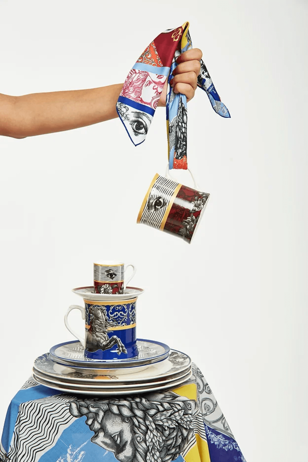 Martius-Mythoslover Servis Tabağı 2'li-Tabak & Kase-4-Milagron.com