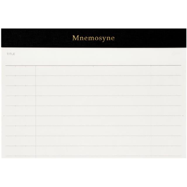 Maruman-Maruman Mnemosyne Ph169 X3 A5 çizgili Notepad 3'lü Set-Defter-3-Milagron.com