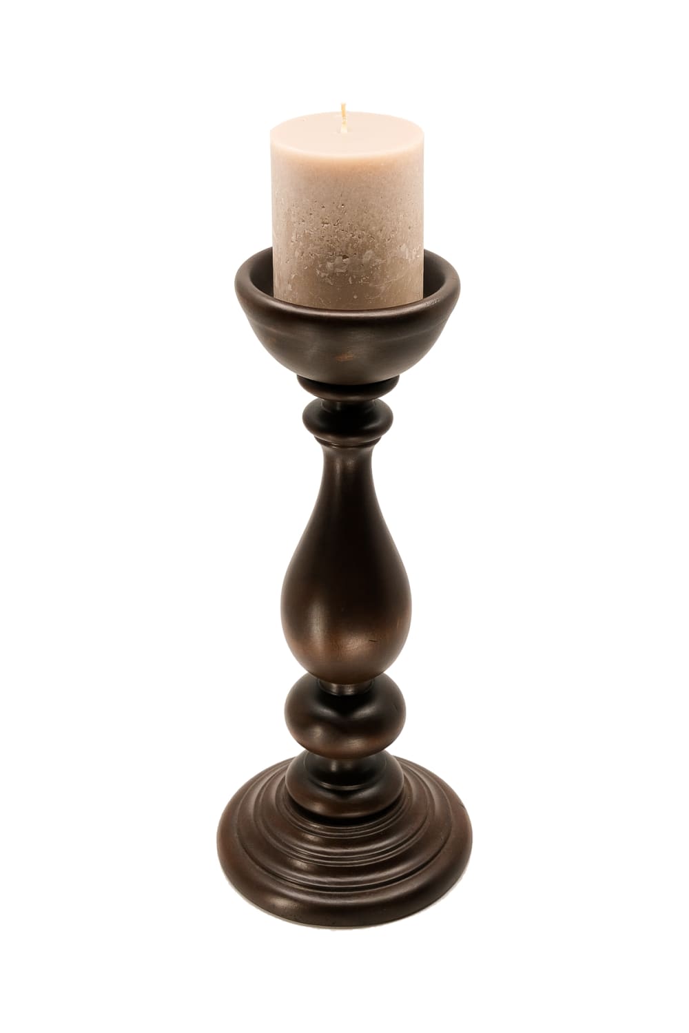 Massello Design-Amore Ahşap Sütun Mumluk-Mumluk & Şamdan-1-Milagron.com