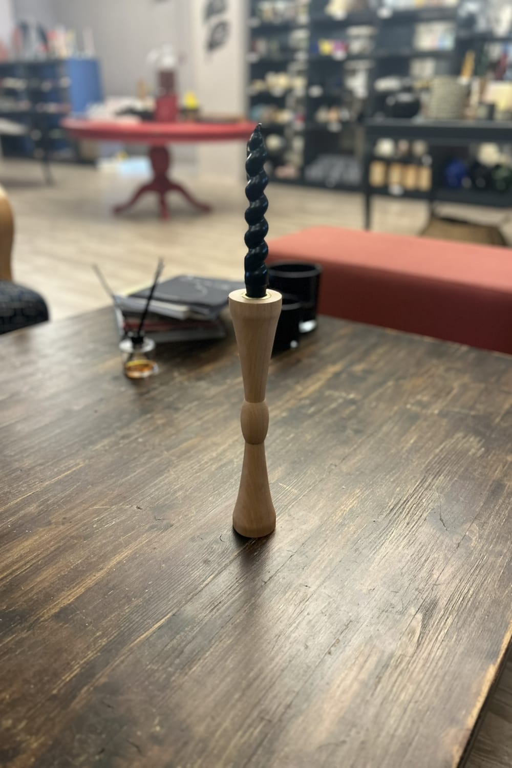 Massello Design-Bella 3'lü Ahşap Şamdan & Mumluk-Mumluk & Şamdan-4-Milagron.com