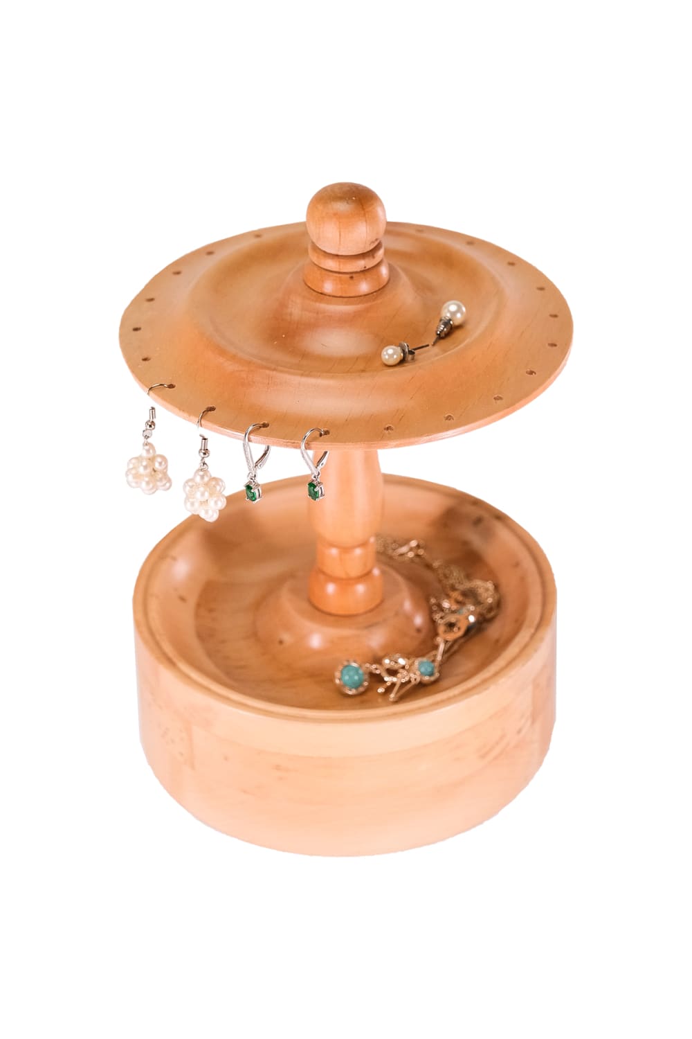 Massello Design-Carousel Ahşap Takı Standı-Takı Standı-3-Milagron.com