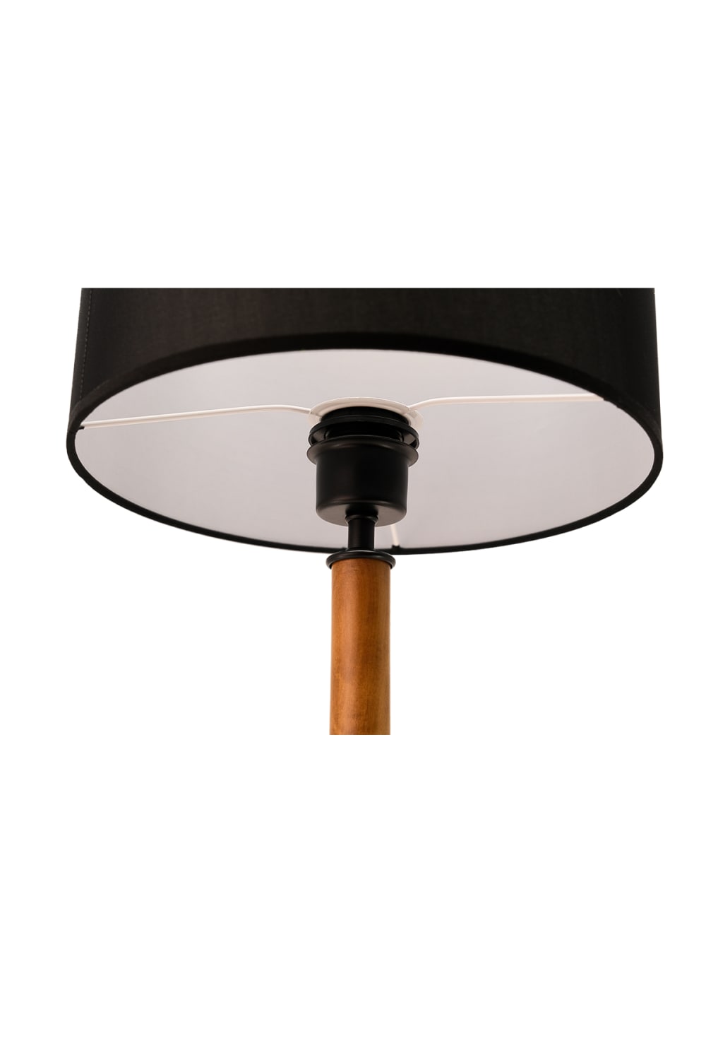 Massello Design-Elegante Ahşap Abajur Ceviz-Masa Lambası-3-Milagron.com