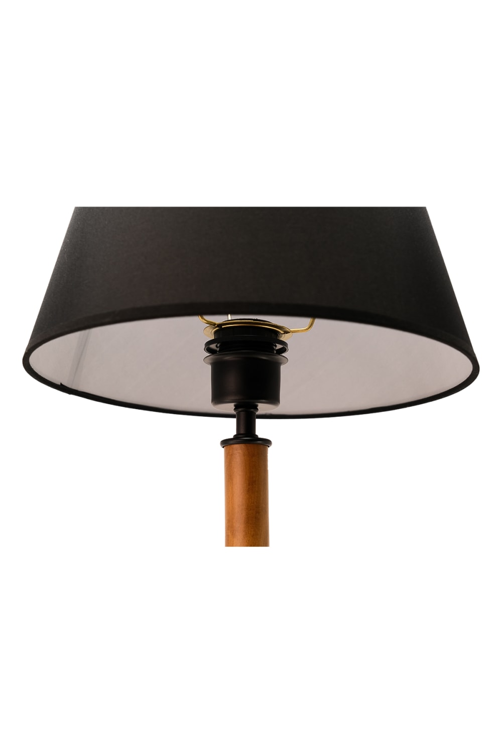 Massello Design-Elegante Ahşap Abajur Ceviz-Masa Lambası-3-Milagron.com