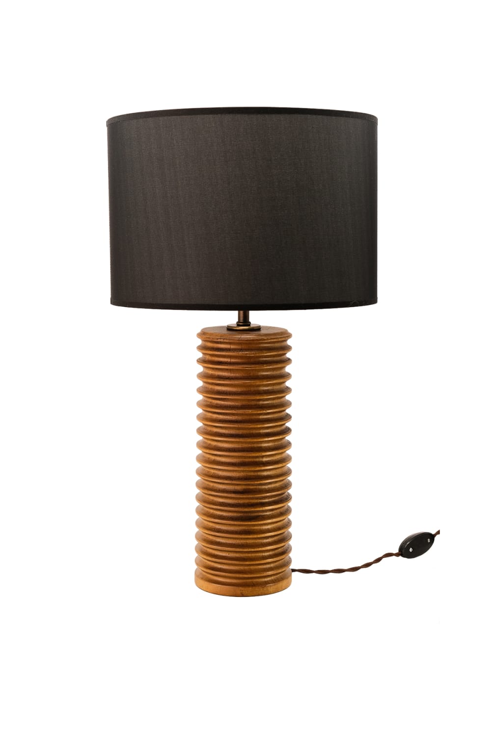 Massello Design-Heavy Ahşap Abajur-Masa Lambası-1-Milagron.com