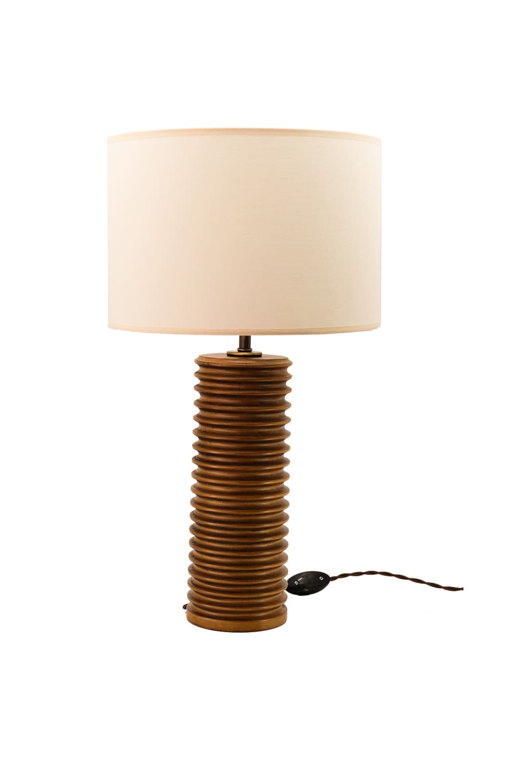 Massello Design-Heavy Ahşap Abajur-Masa Lambası-1-Milagron.com