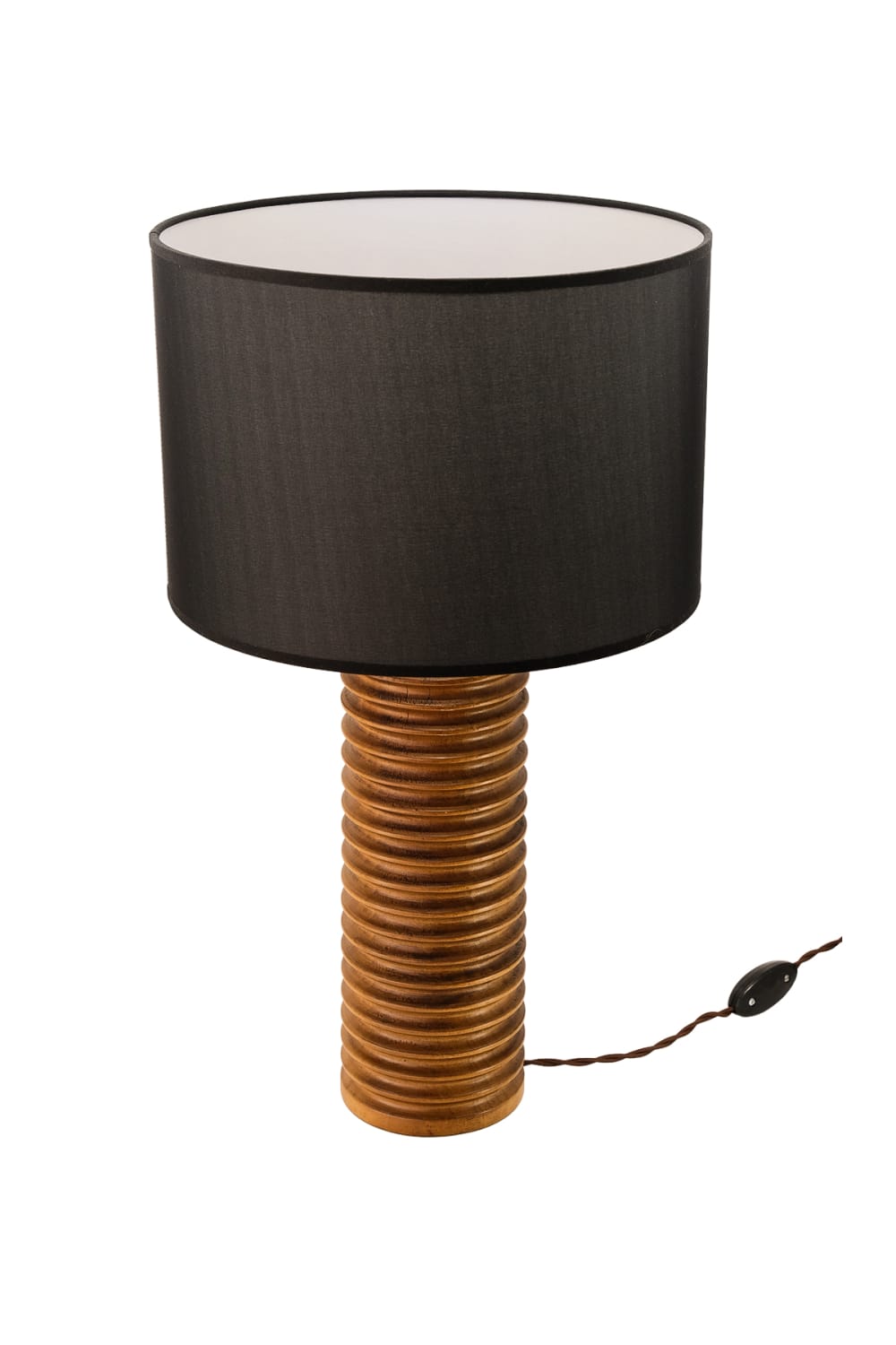 Massello Design-Heavy Ahşap Abajur-Masa Lambası-3-Milagron.com