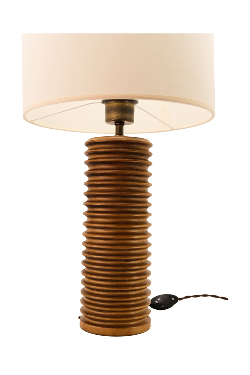 Massello Design-Heavy Ahşap Abajur-Masa Lambası-3-Milagron.com