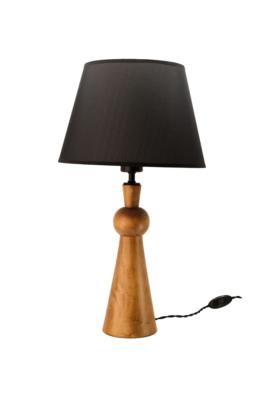 Massello Design-Otto Ahşap Abajur-Masa Lambası-1-Milagron.com