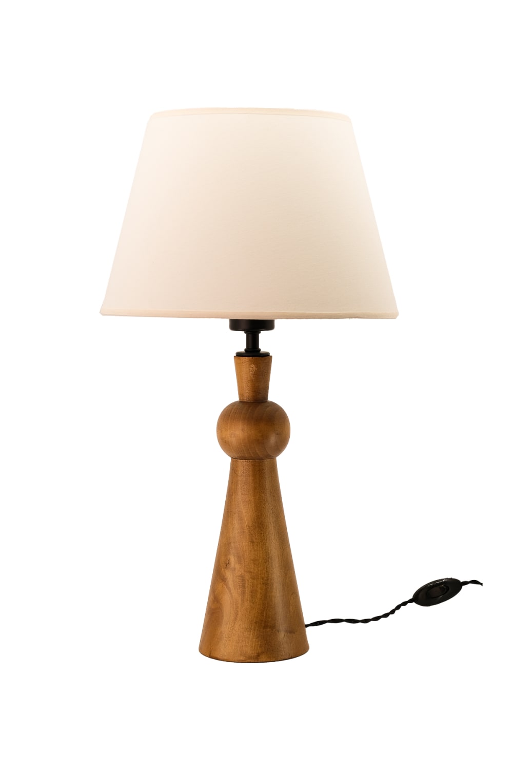 Massello Design-Otto Ahşap Abajur-Masa Lambası-1-Milagron.com