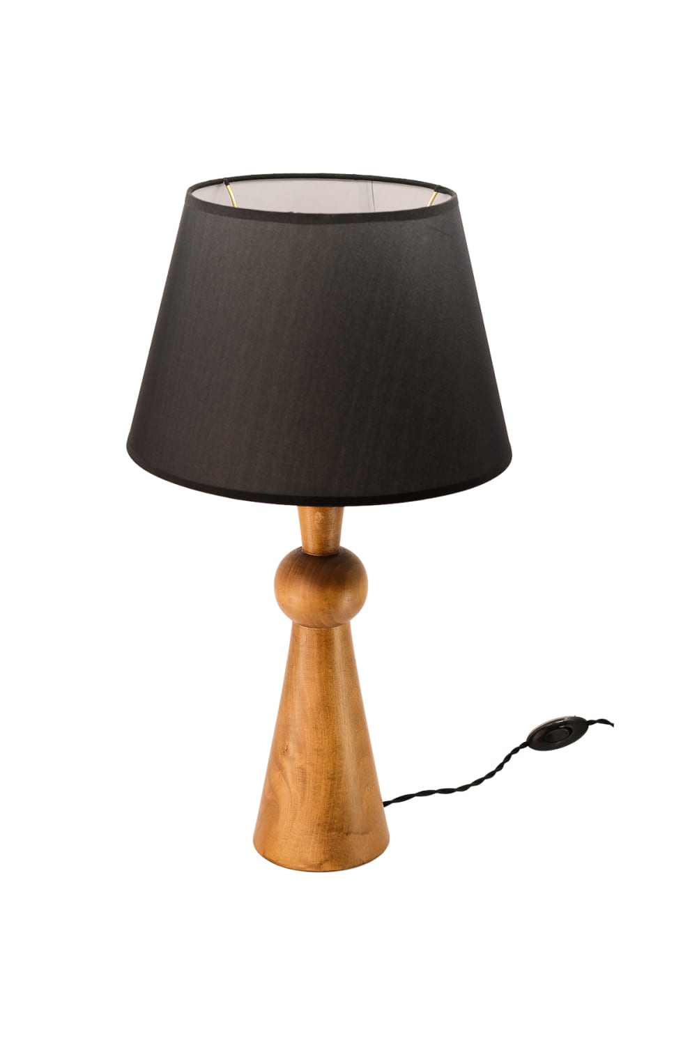 Massello Design-Otto Ahşap Abajur-Masa Lambası-2-Milagron.com