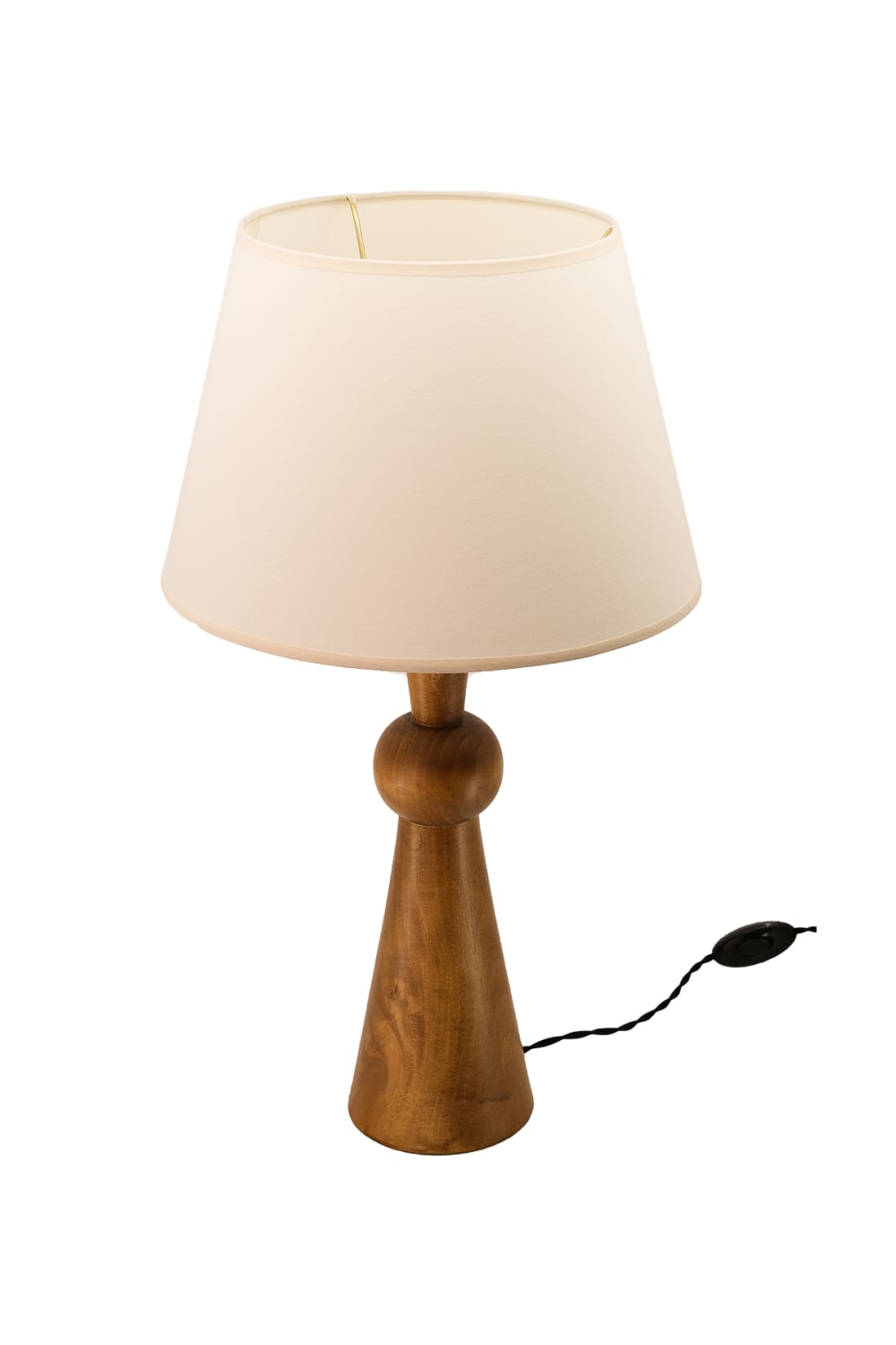 Massello Design-Otto Ahşap Abajur-Masa Lambası-2-Milagron.com