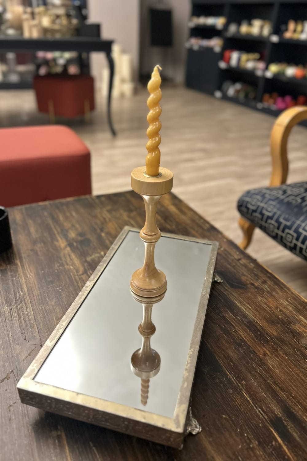 Massello Design-Royale Ahşap Şamdan & Mumluk-Mumluk & Şamdan-4-Milagron.com