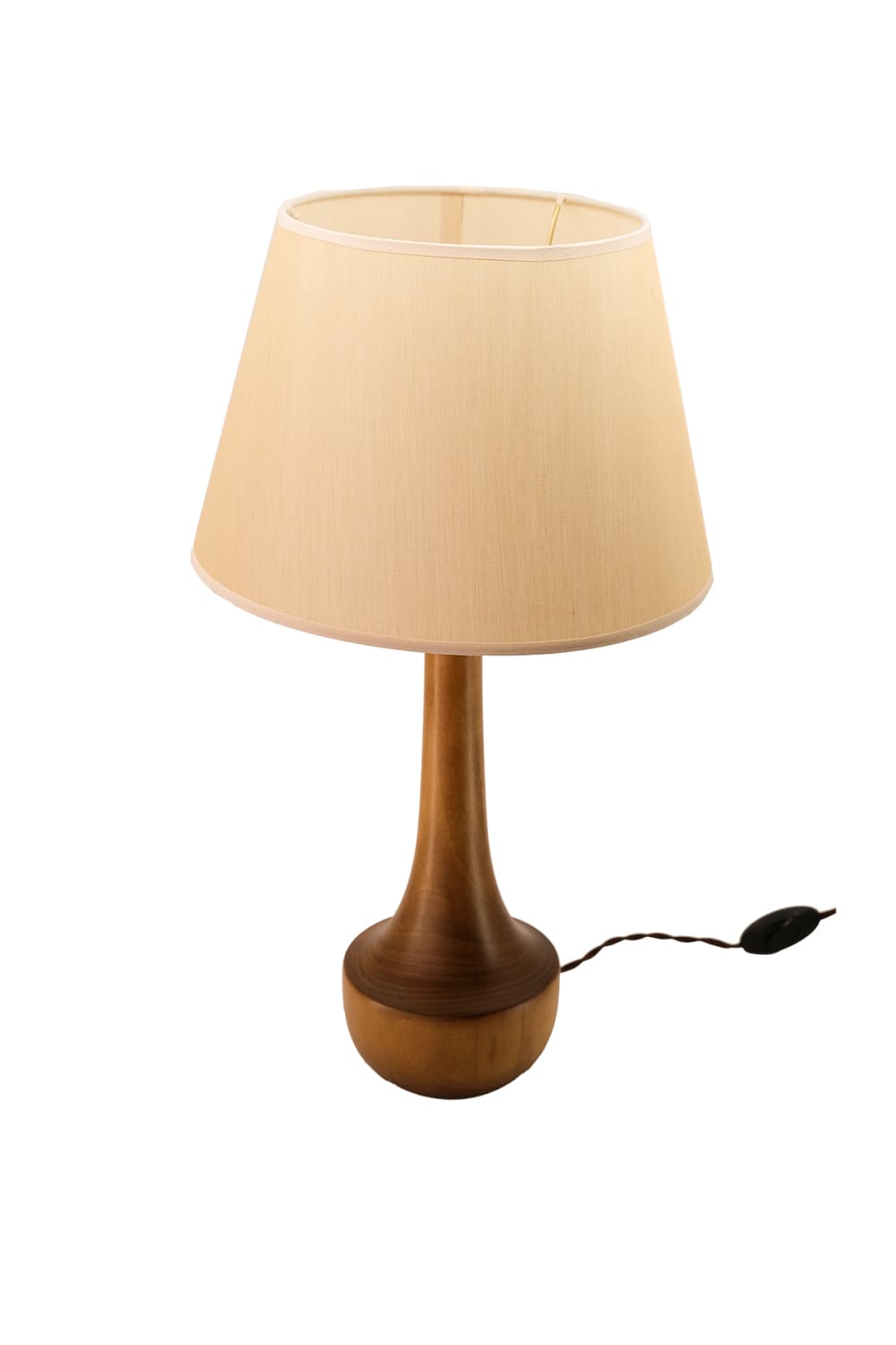 Massello Design-Vittima Ahşap Abajur Ceviz-Masa Lambası-3-Milagron.com