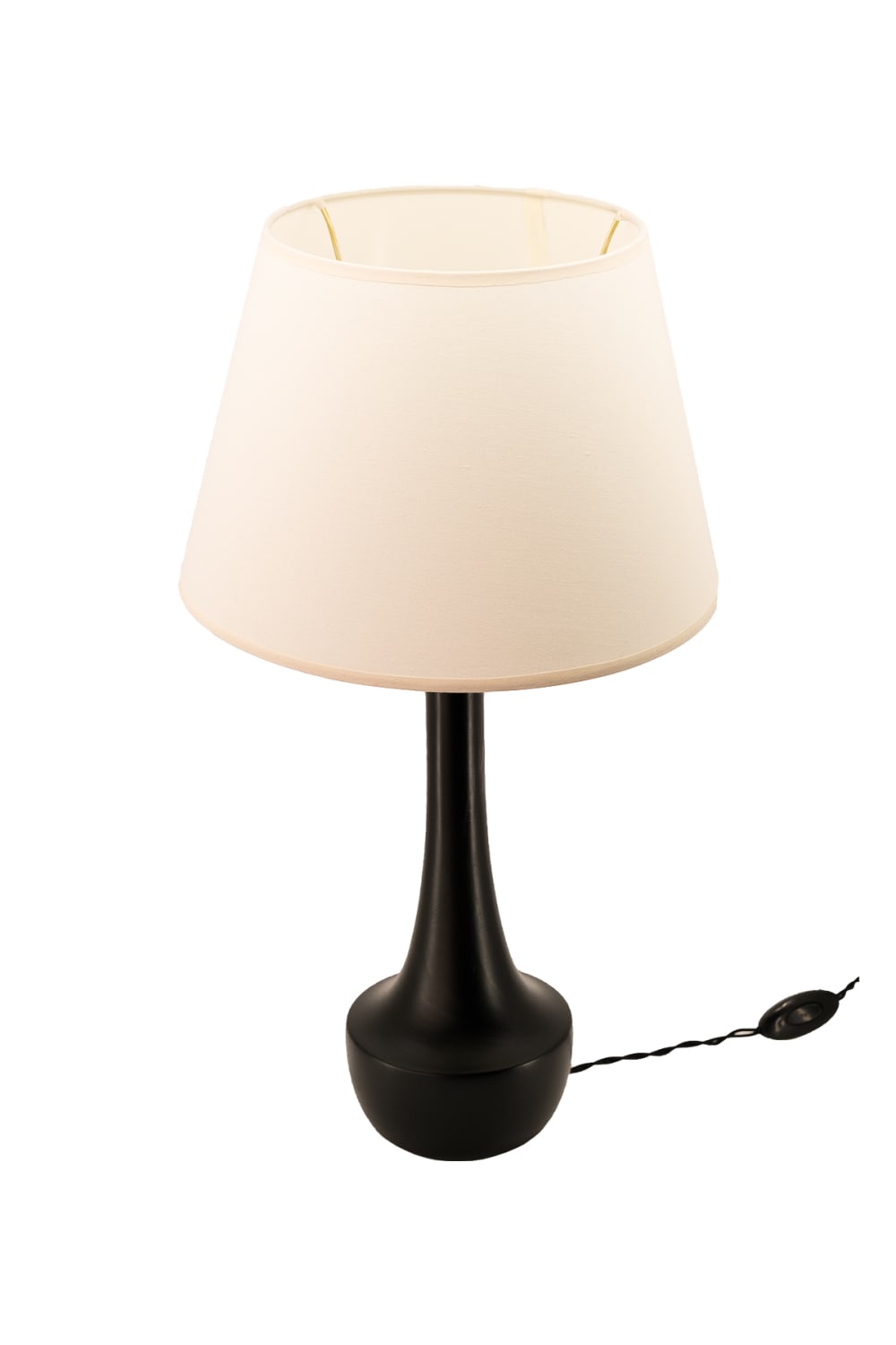 Massello Design-Vittima Ahşap Abajur Siyah-Avize-4-Milagron.com