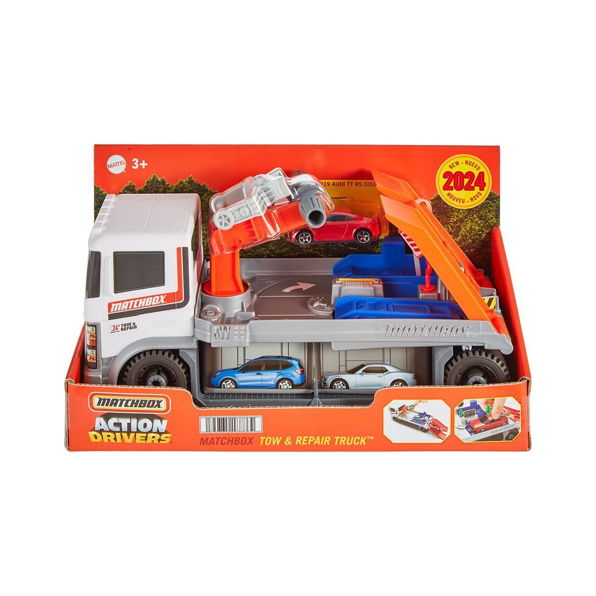 Matchbox-Matchbox Aksiyon Sürücüleri Çekici Ve Tamir Kamyonu-Oyuncak Arabalar ve Setleri-1-Milagron.com