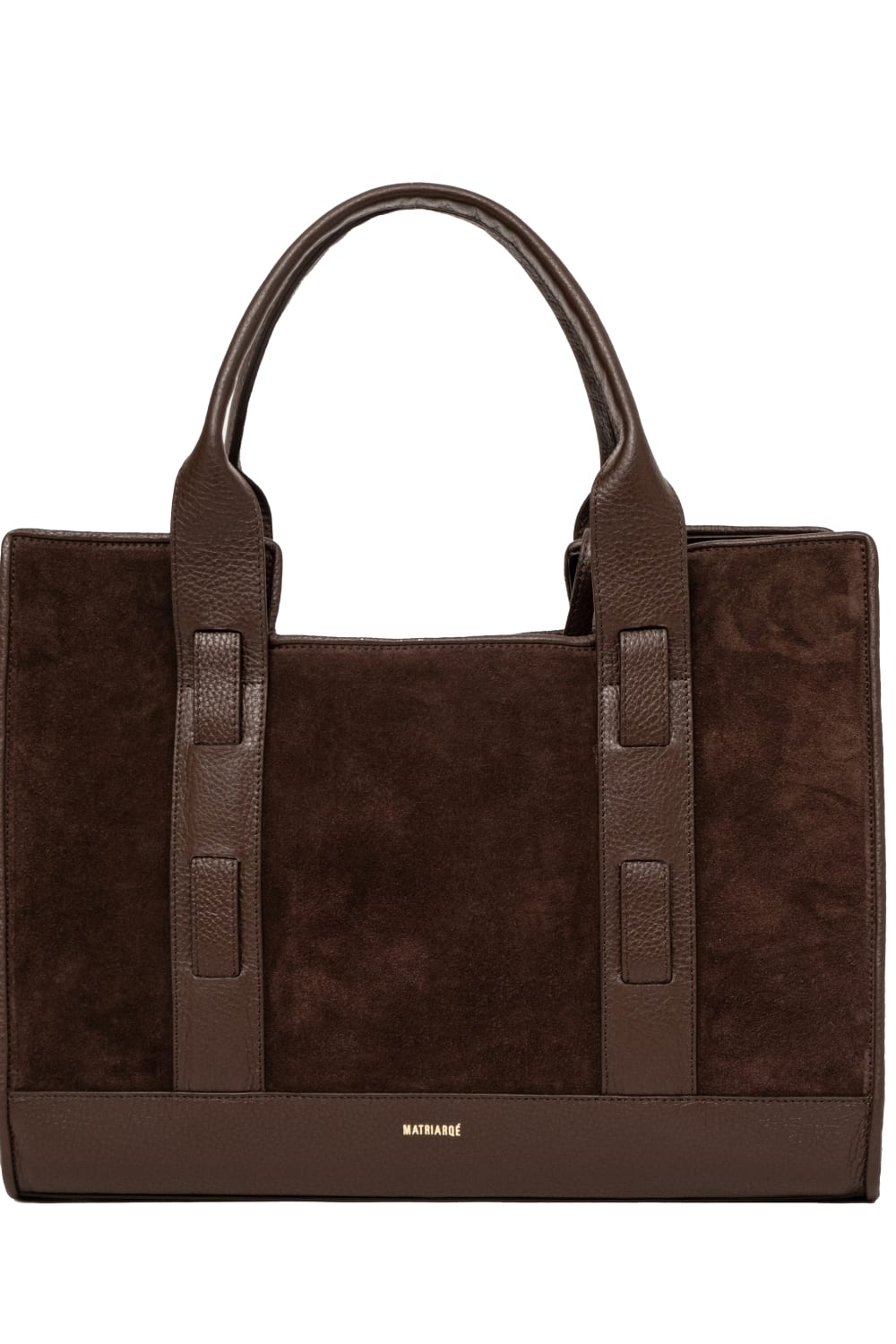 Matriarqé-Magna Süet Tote Çanta-Omuz Çantası-1-Milagron.com