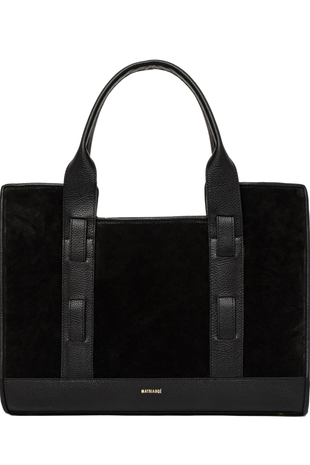 Matriarqé-Magna Süet Tote Çanta-Omuz Çantası-1-Milagron.com