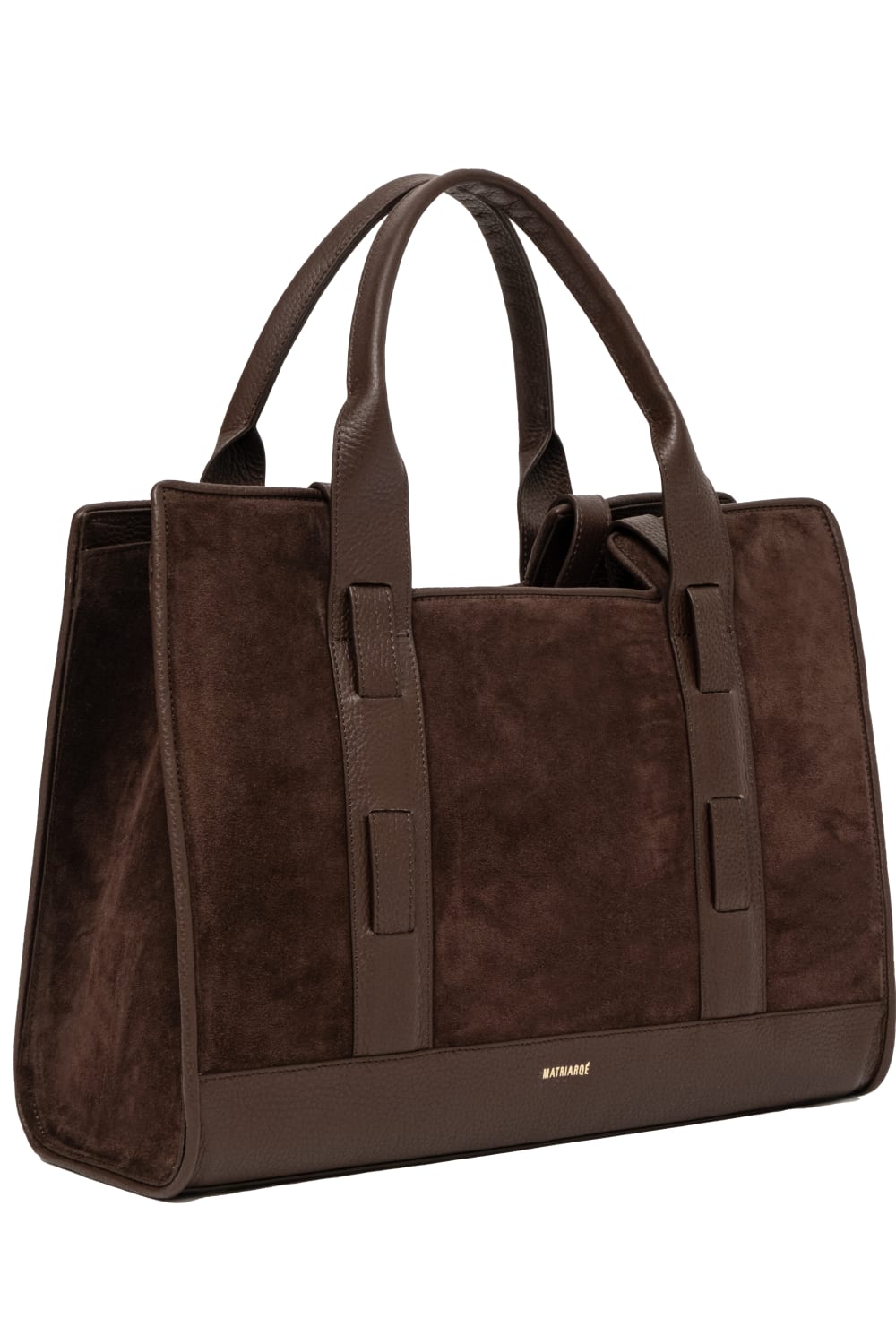 Matriarqé-Magna Süet Tote Çanta-Omuz Çantası-3-Milagron.com