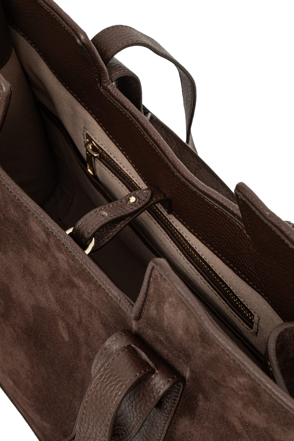 Matriarqé-Magna Süet Tote Çanta-Omuz Çantası-5-Milagron.com