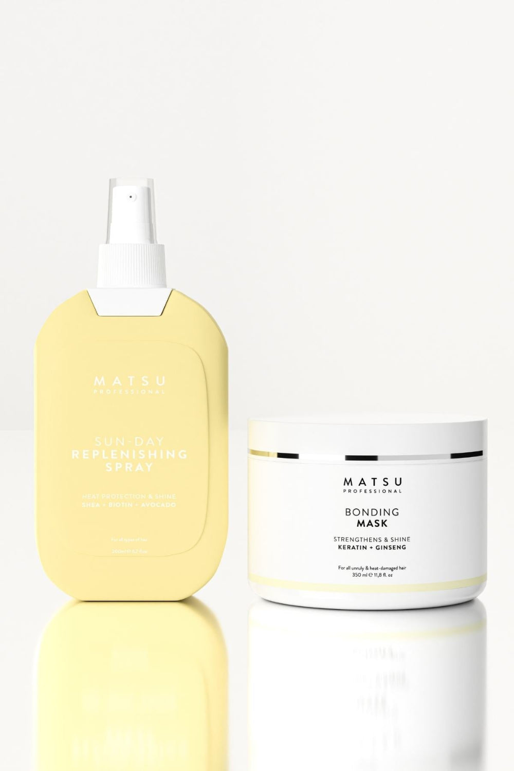 Matsu-Bağ Onarıcı Ve Isı Koruyucu Saç Bakım Seti-Saç Bakım Seti-1-Milagron.com