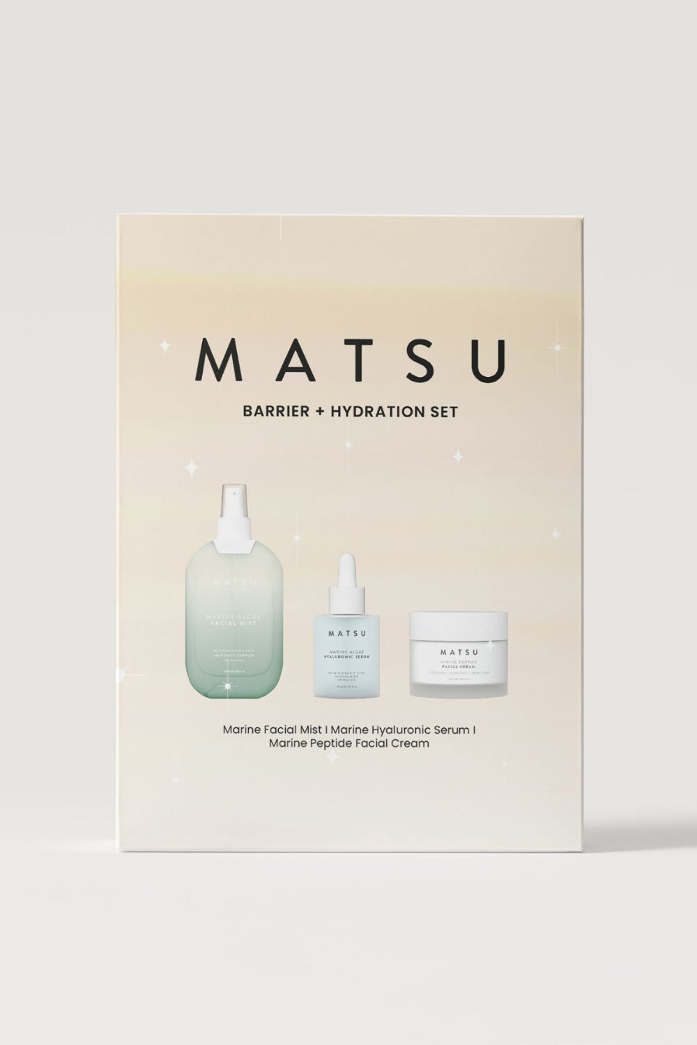 Matsu-Barrier + Hydration Cilt Bariyeri Onarım Seti-Cilt Bakım Seti-1-Milagron.com