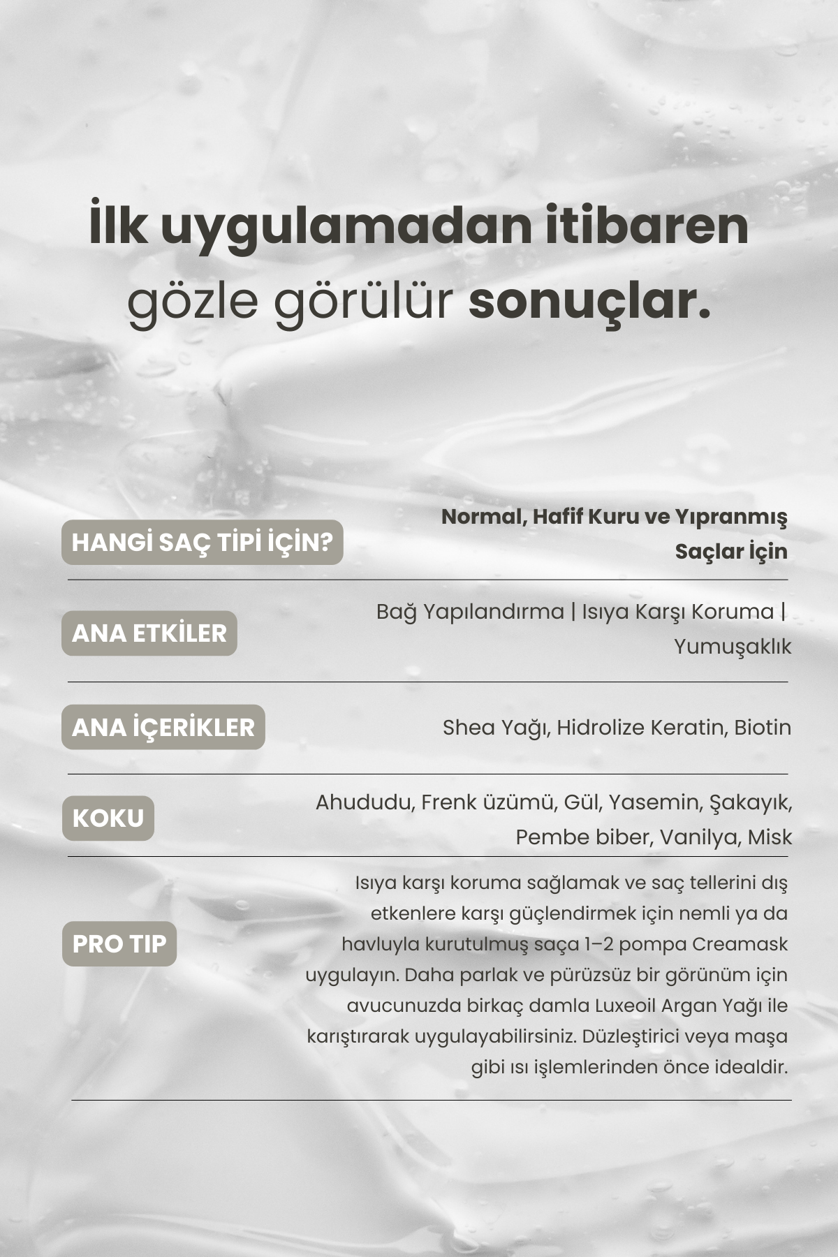 Creamask | Bağ Onarıcı Durulanmayan Bakım Kremi 150 Ml - 4