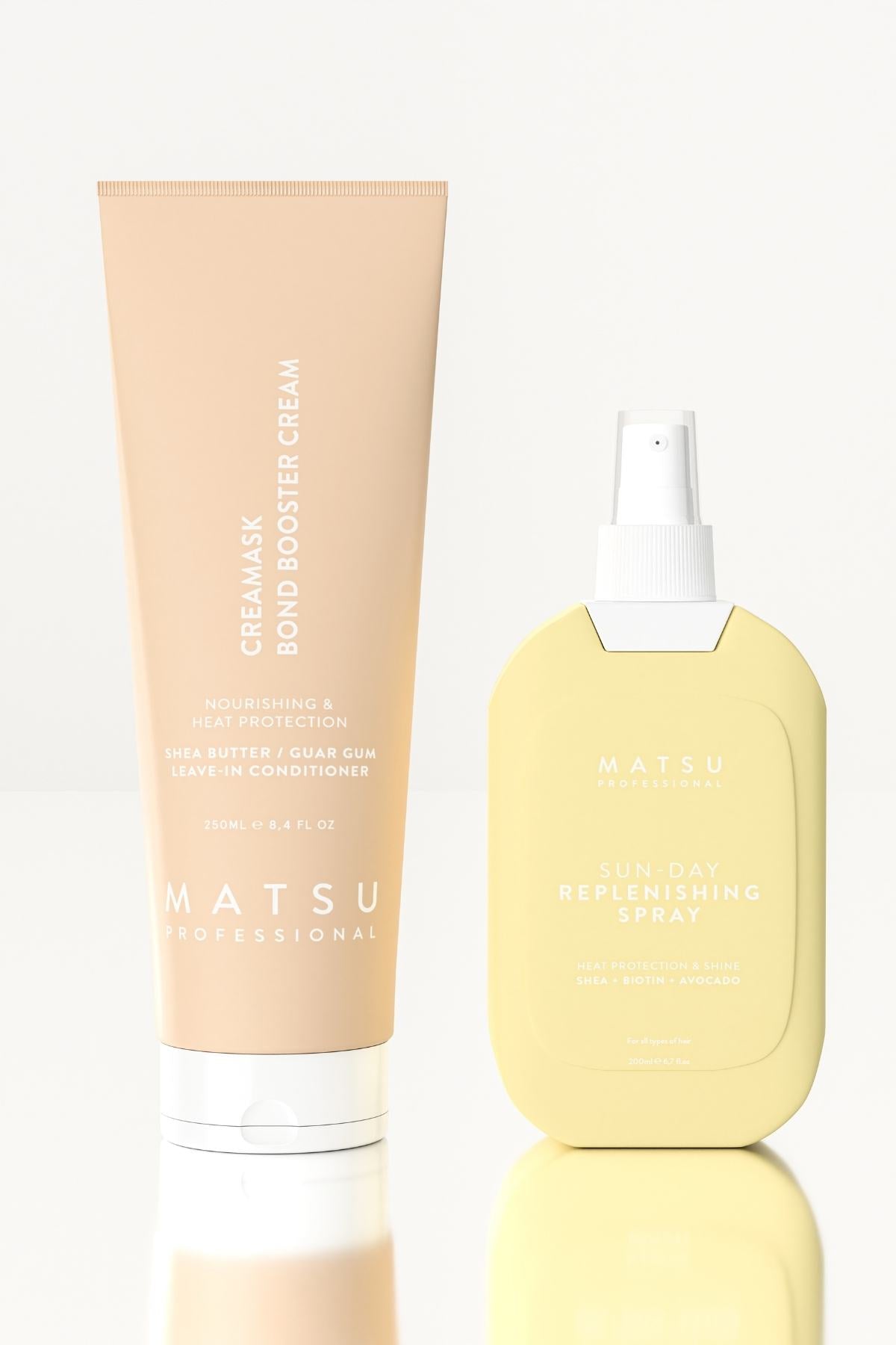 Isı Koruyucu ve Bağ Onarıcı Saç Bakım Seti